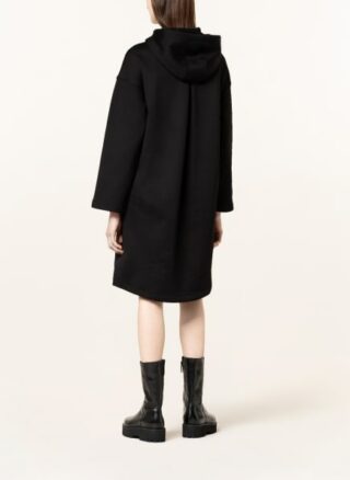 drykorn Finaira Hoodie-Kleid Damen, Schwarz
