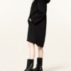 drykorn Finaira Hoodie-Kleid Damen, Schwarz
