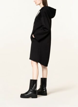 drykorn Finaira Hoodie-Kleid Damen, Schwarz