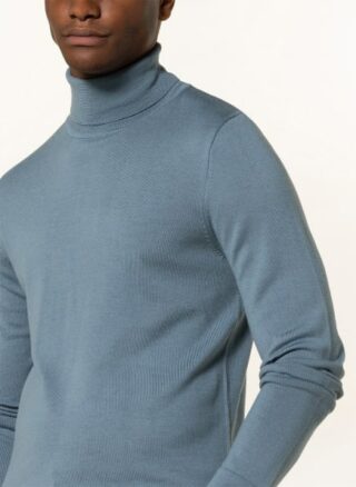 drykorn Joey Rollkragenpullover Herren, Blau