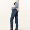 drykorn Like 7/8 Straight Leg Jeans Damen, Blau
