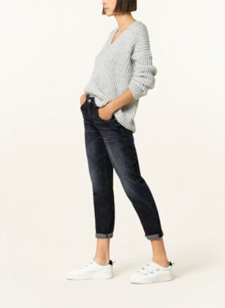 drykorn Like Straight Leg Jeans Damen, Grau