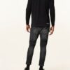 drykorn Linus Longsleeve Herren, Schwarz