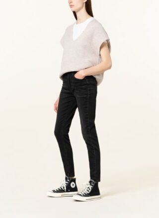 drykorn Need Skinny Jeans Damen, Schwarz