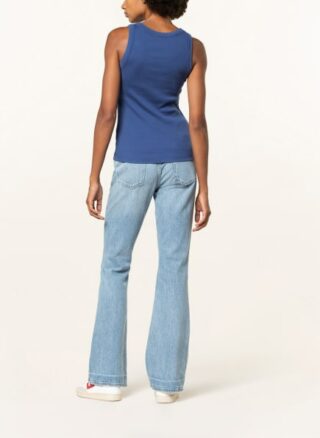 drykorn Olina Top Damen, Blau