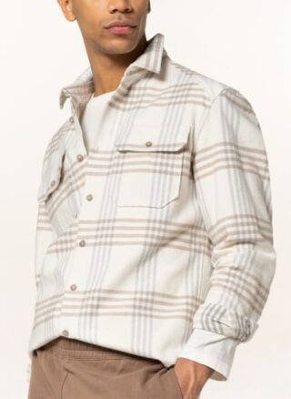 drykorn Phasmo Overshirt Herren, Weiß