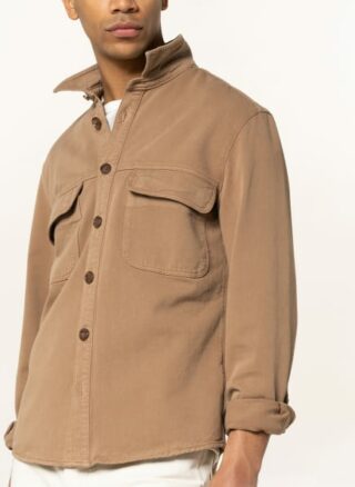 drykorn Seled Overshirt Herren, Braun