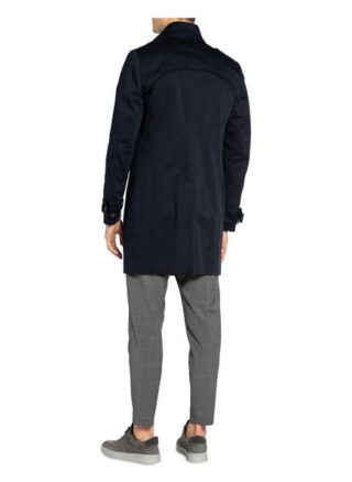 drykorn Skopje Trenchcoat Herren, Blau