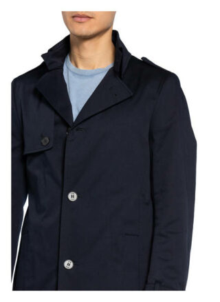 drykorn Skopje Trenchcoat Herren, Blau
