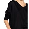 drykorn Venja Longsleeve Damen, Schwarz