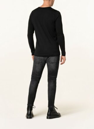 drykorn Zak Pullover Herren, Schwarz