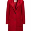 edc by ESPRIT 089Cc1G022 Wollmantel Damen, Rot