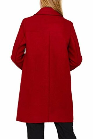 edc by ESPRIT 089Cc1G022 Wollmantel Damen, Rot