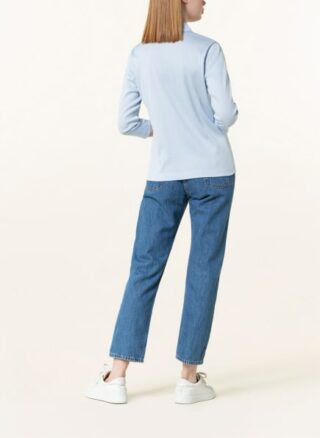 efixelle Jersey-Poloshirt Damen, Blau