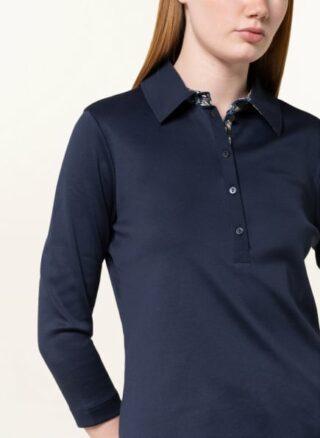efixelle Jersey-Poloshirt Damen, Blau
