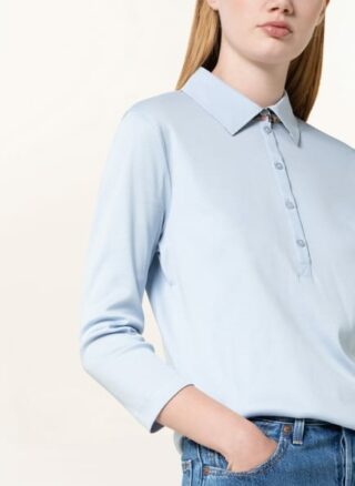 efixelle Jersey-Poloshirt Damen, Blau