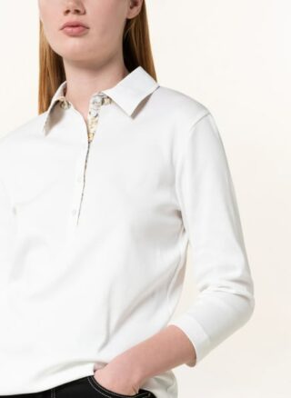 efixelle Jersey-Poloshirt Damen, Weiß
