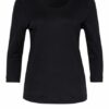 efixelle Longsleeve Damen, Schwarz