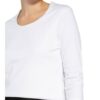 efixelle Longsleeve Damen, Weiß