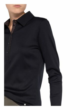 efixelle Poloshirt Damen, Schwarz