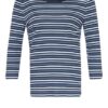 efixelle T-Shirts Damen, Blau