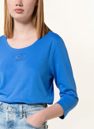 efixelle T-Shirts Damen, Blau