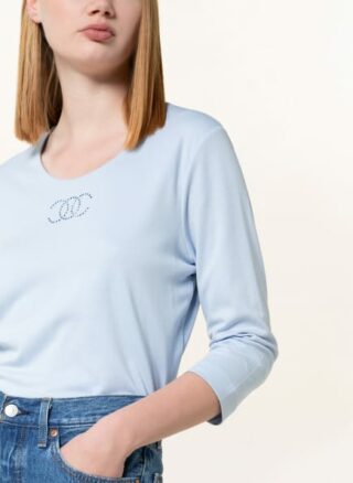 efixelle T-Shirts Damen, Blau