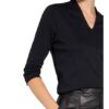 efixelle T-Shirts Damen, Schwarz