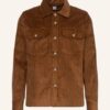 eleventy Cord-Overshirt Herren, Beige