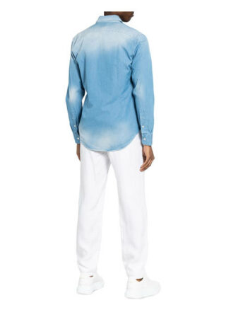 eleventy Jeanshemd Herren, Blau