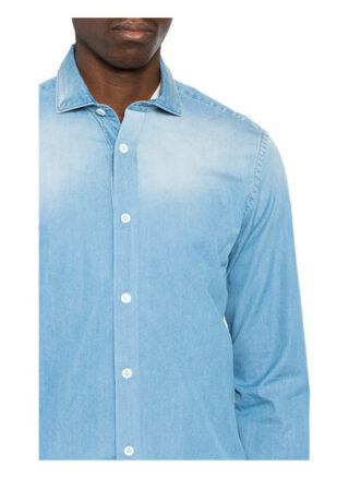 eleventy Jeanshemd Herren, Blau