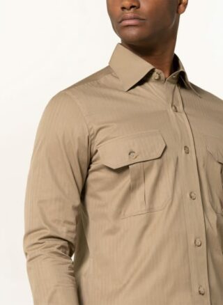 eleventy Overshirt Herren, Beige