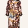 floer Hemdblusenkleid Damen, Pink