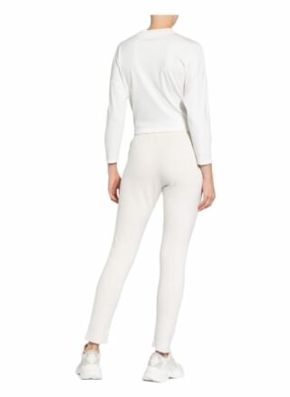 floer Sweatpants Damen, Weiß