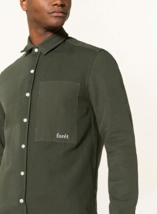 forét Eel Casual-Hemd Herren, Grün