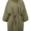 g-lab Trenchcoat Damen, Grün