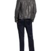 gipsy Carni Lederjacke Herren, Grau