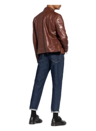 gipsy Derry Lederjacke Herren, Braun