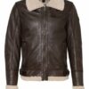 gipsy Gmairforce Lederjacke Herren, Braun