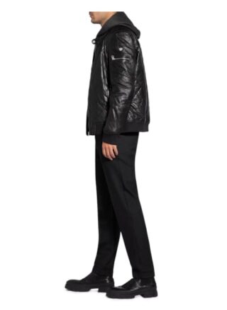 gipsy Gmcludo Lederjacke Herren, Schwarz