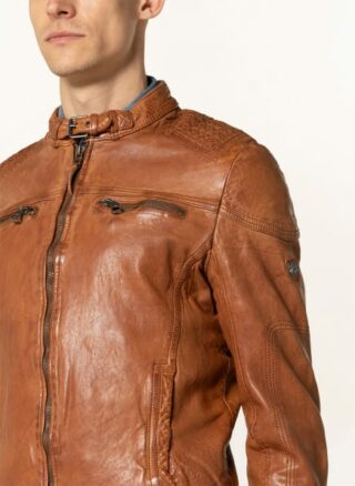 gipsy Gmfeliks Lederjacke Herren, Braun