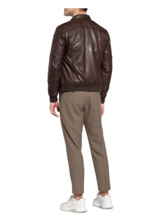 gipsy Grahan Lederjacke Herren, Braun