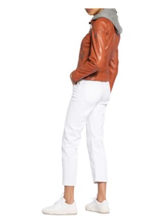 gipsy Gwammy Lederjacke Damen, Braun
