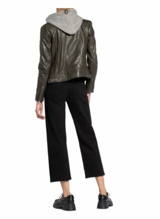 gipsy Gwammy Lederjacke Damen, Grün
