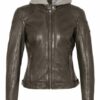 gipsy Gwammy Lederjacke Damen, Grün