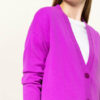 herzensangelegenheit Cashmere-Strickjacke Damen, Pink