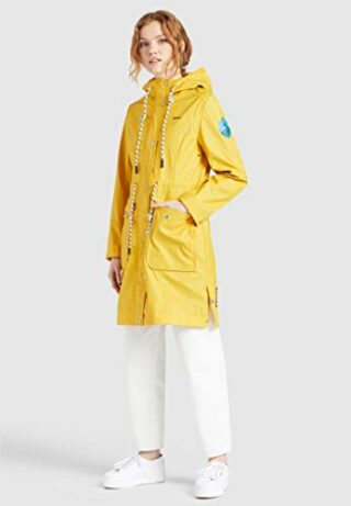 khujo Darya Regenjacke Damen, Gelb