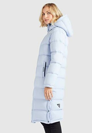 khujo Feodora Steppmantel Damen, Blau