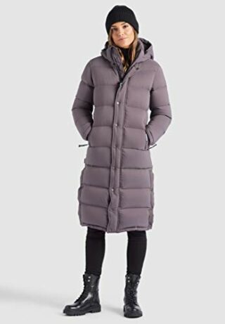 khujo Feodora Steppmantel Damen, Grau
