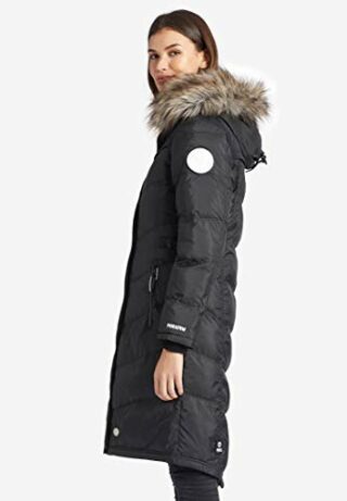 khujo Lubek Steppmantel Damen, Schwarz